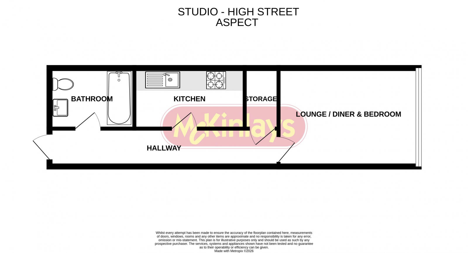 FAIRFAX HOUSE - WESTON SUPER MARE floorplan