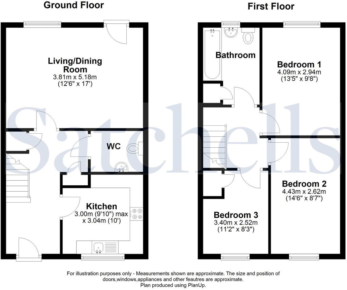 Hurricane Avenue, Lower Stondon, Henlow, SG16 floorplan