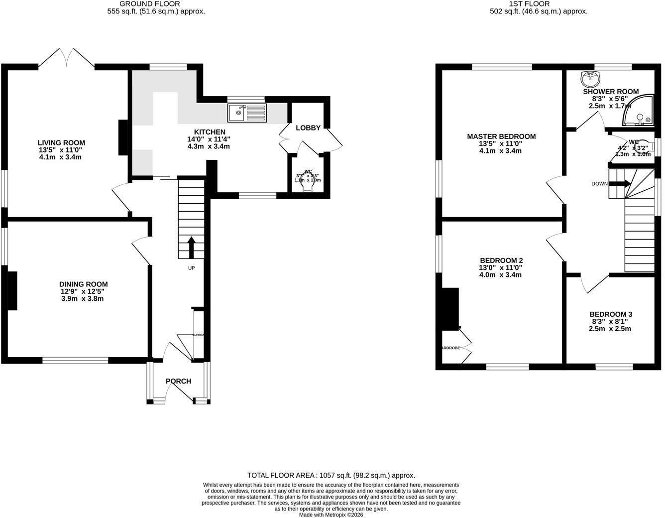 Clarence Road, Littlesea floorplan