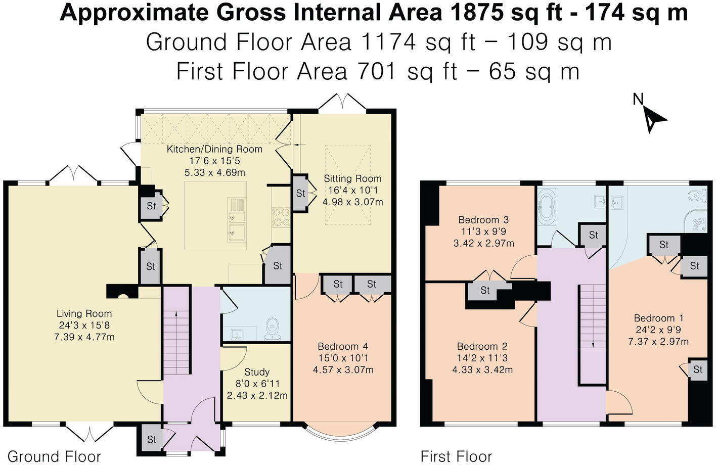 The Street, Ewelme floorplan