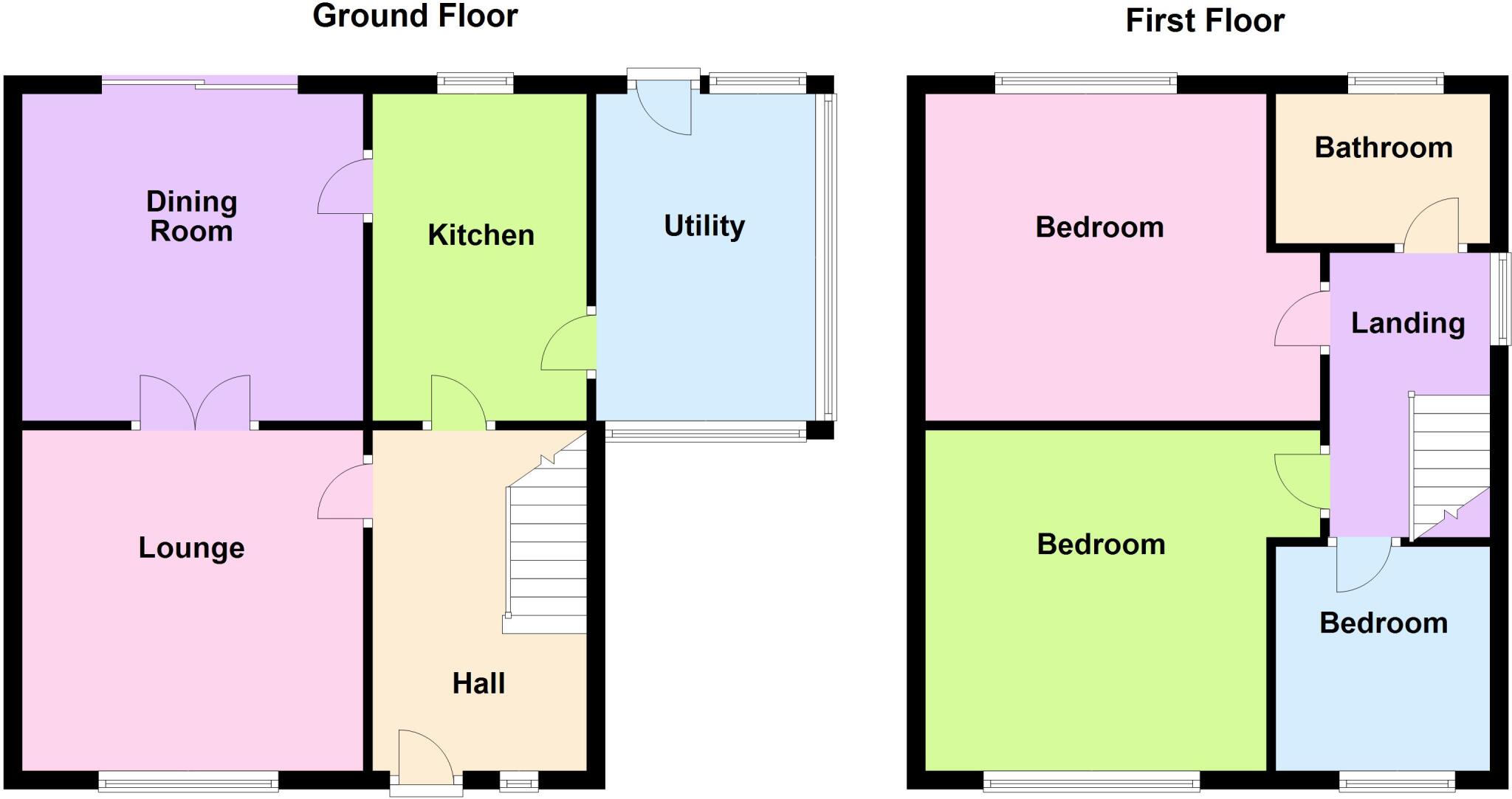 Central Drive, Romiley floorplan