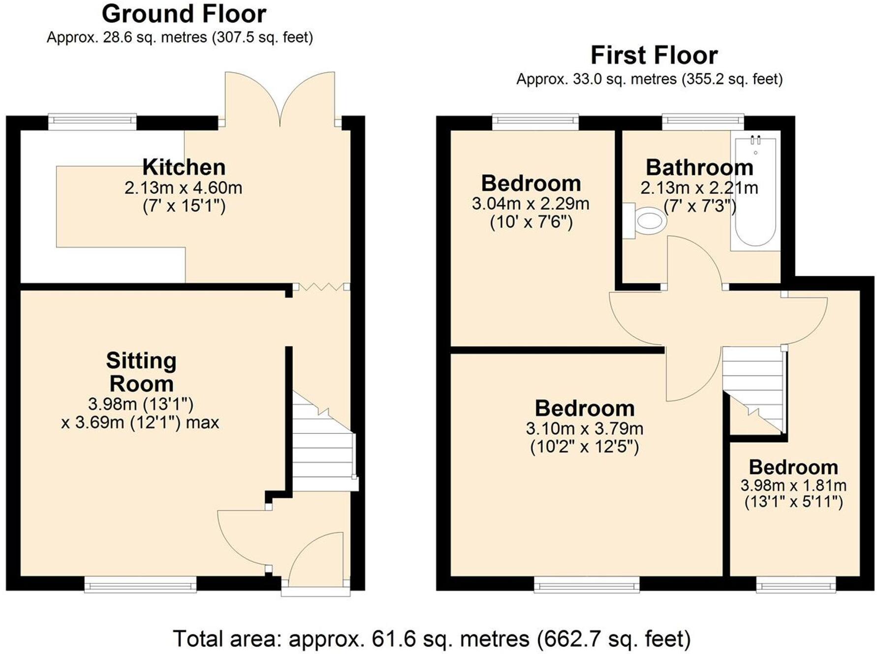 Carr Common Road, Hindley Green, WN2 floorplan