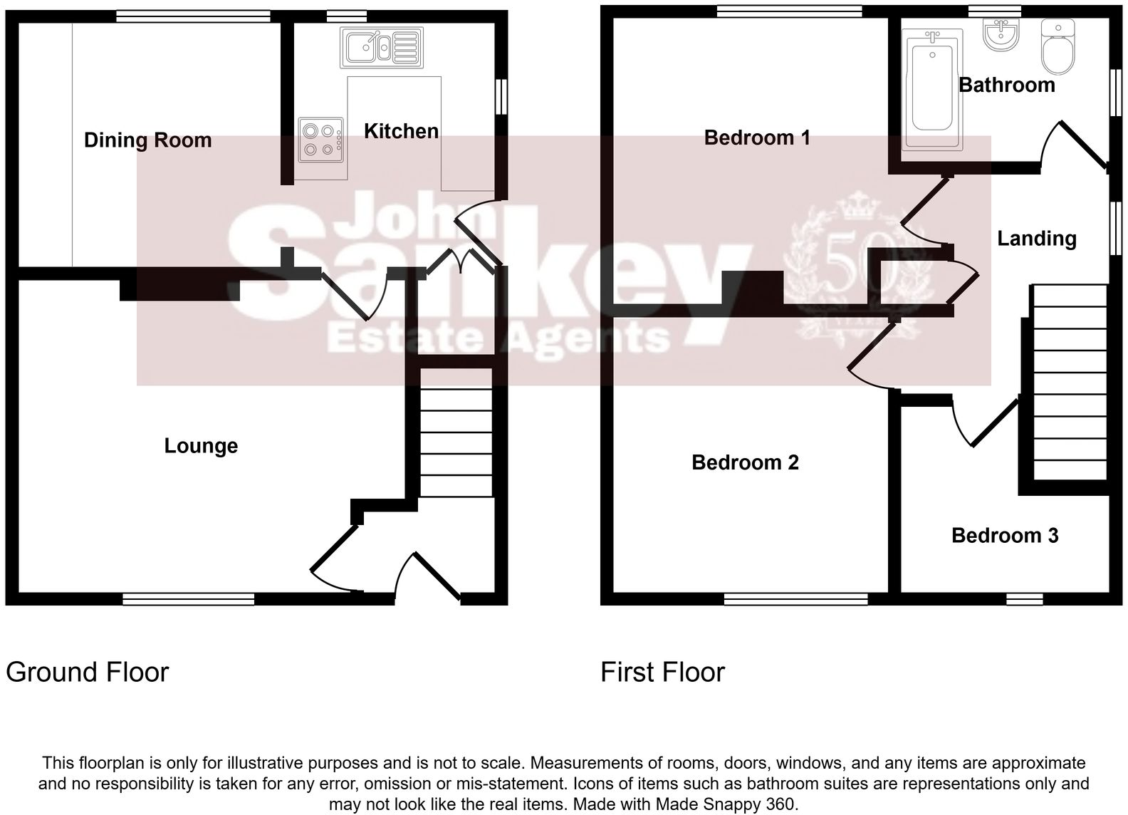 Farndon Way, Mansfield, NG19 floorplan