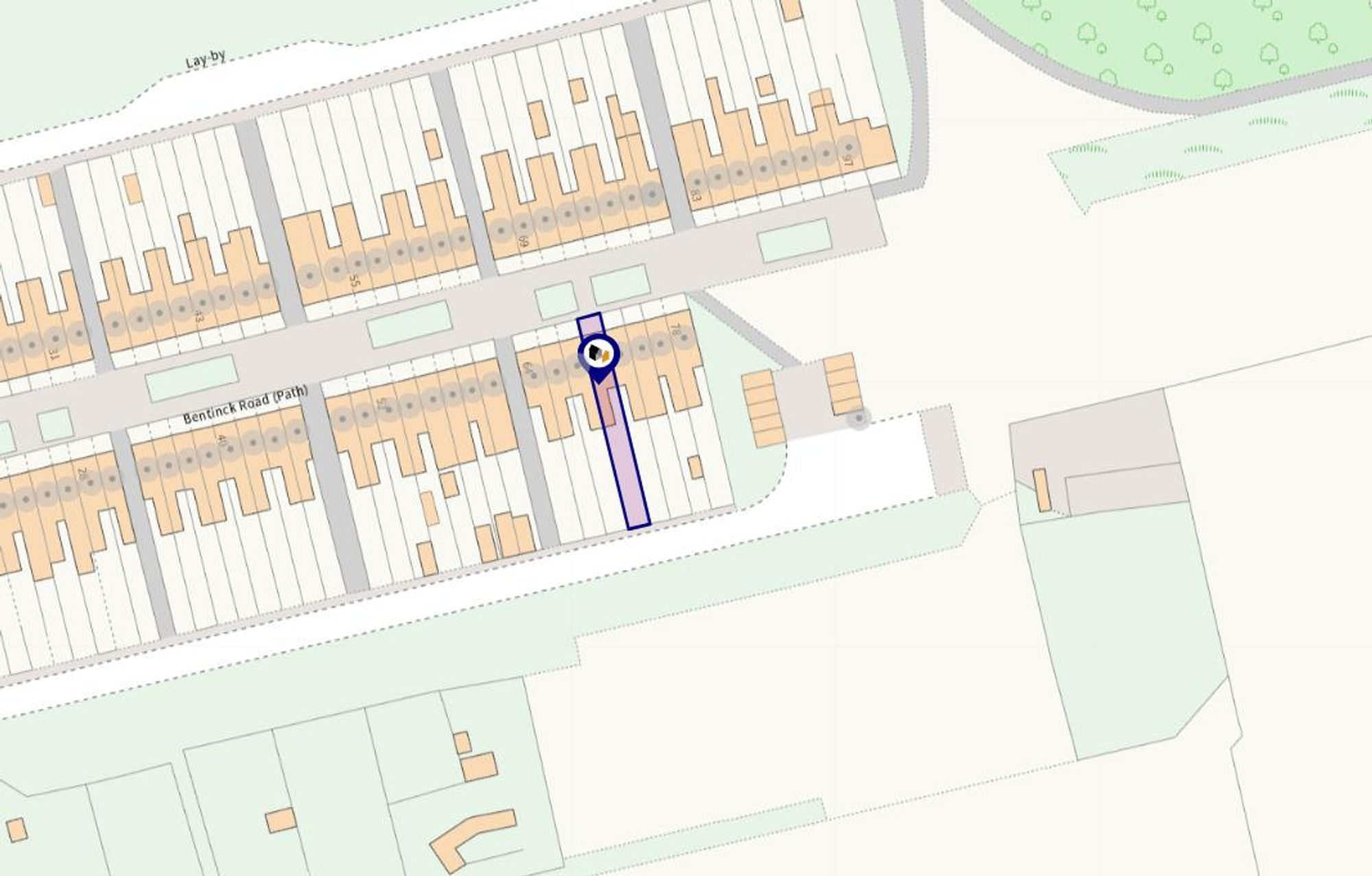 Bentinck Road, Shuttlewood, S44 floorplan