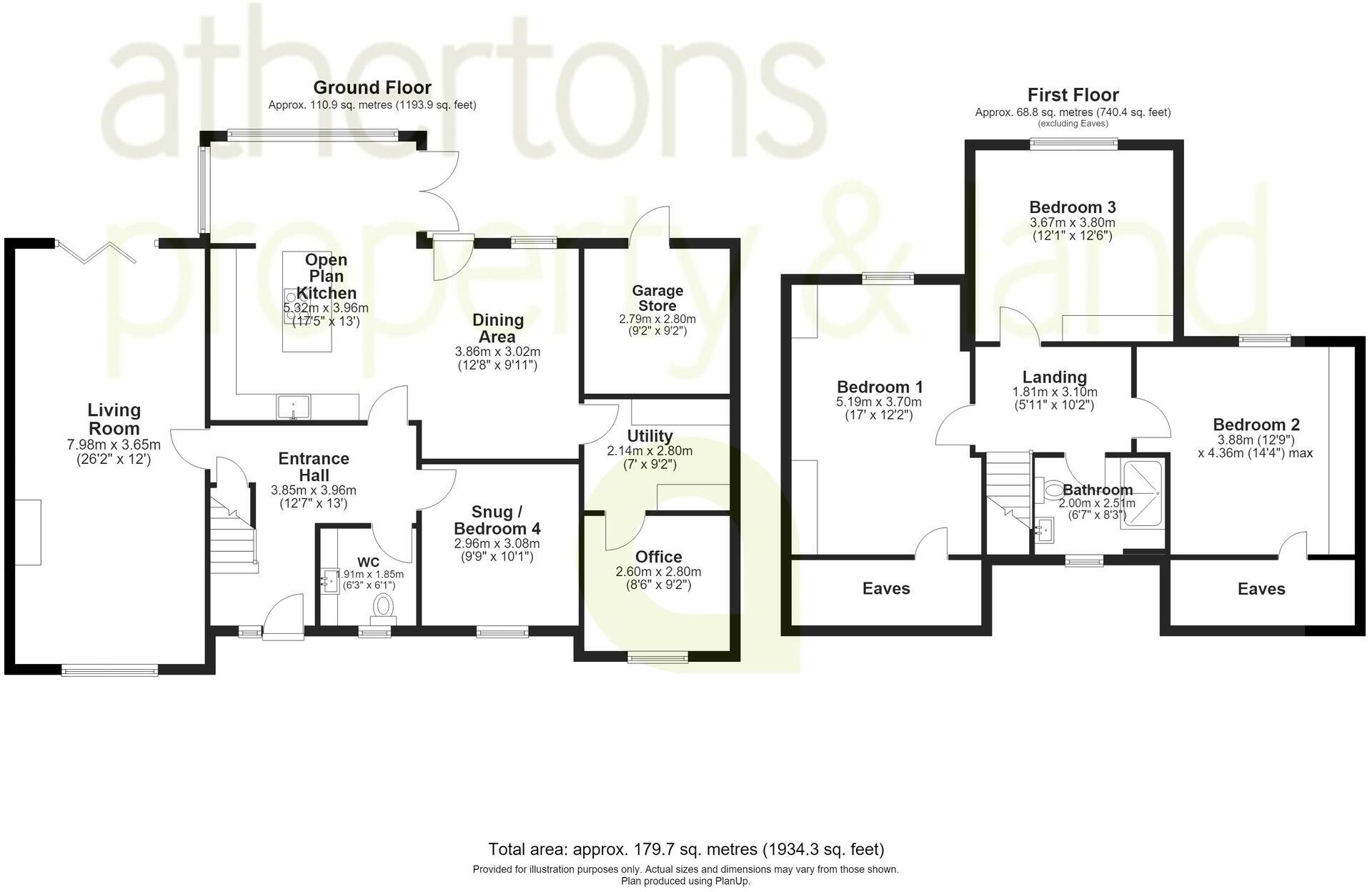 Singleton Avenue, Read, BB12 floorplan