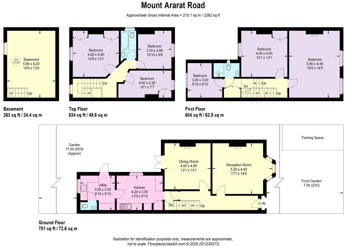Mount Ararat Road, Richmond, TW10 floorplan