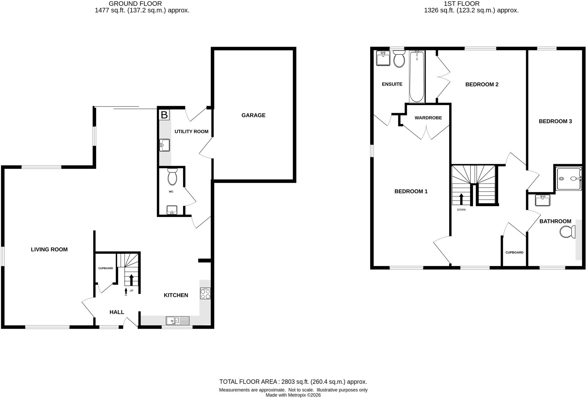Regency Drive, Exeter floorplan