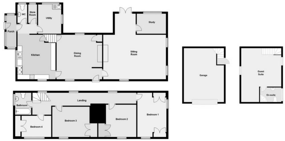 Myddle, Shrewsbury floorplan