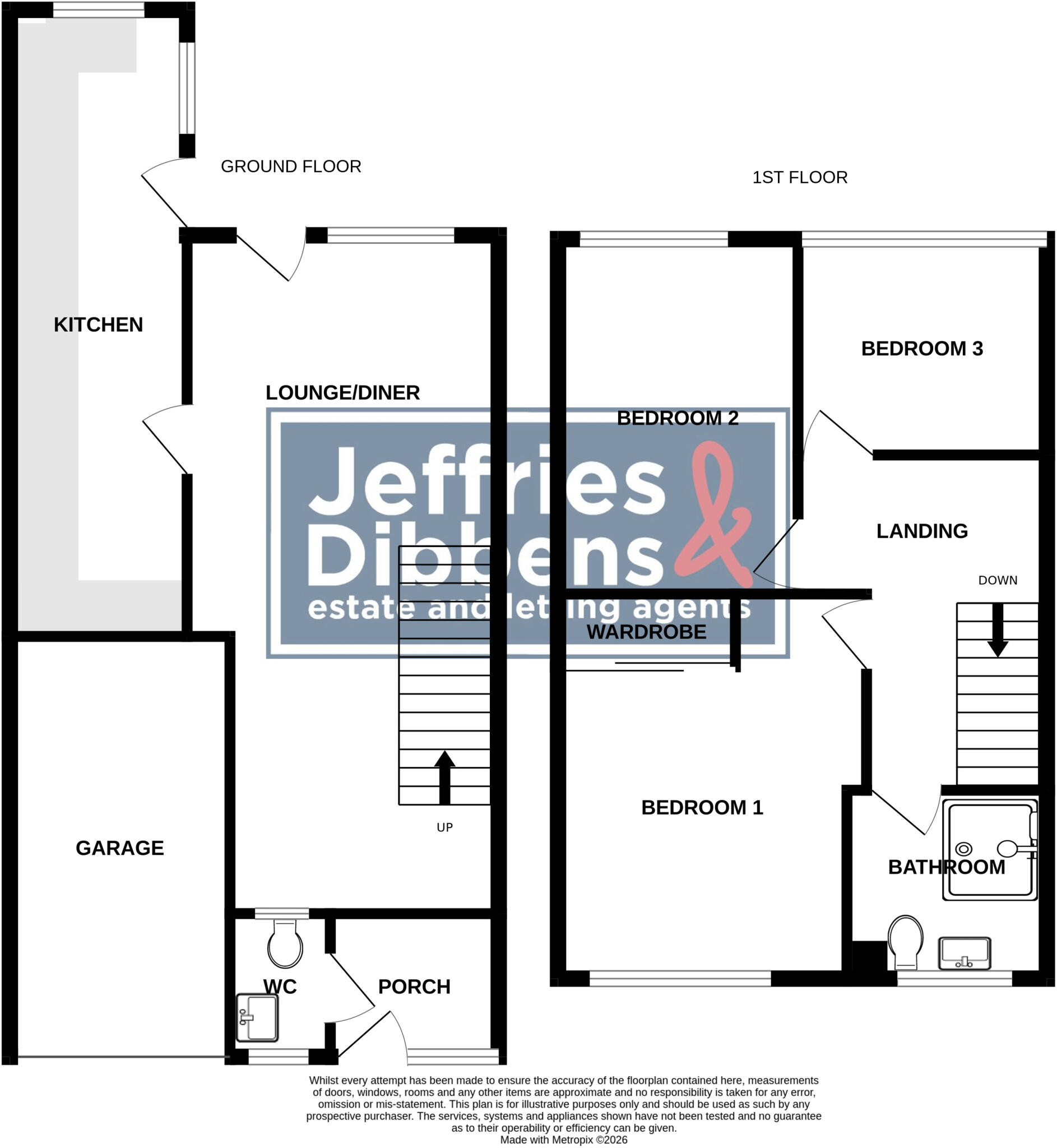 Kennedy Close, Purbrook, Waterlooville floorplan