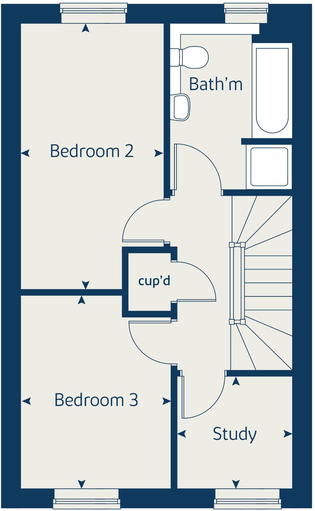 Bayes Avenue,
Coggeshall,
Essex
CO6 1ZN floorplan