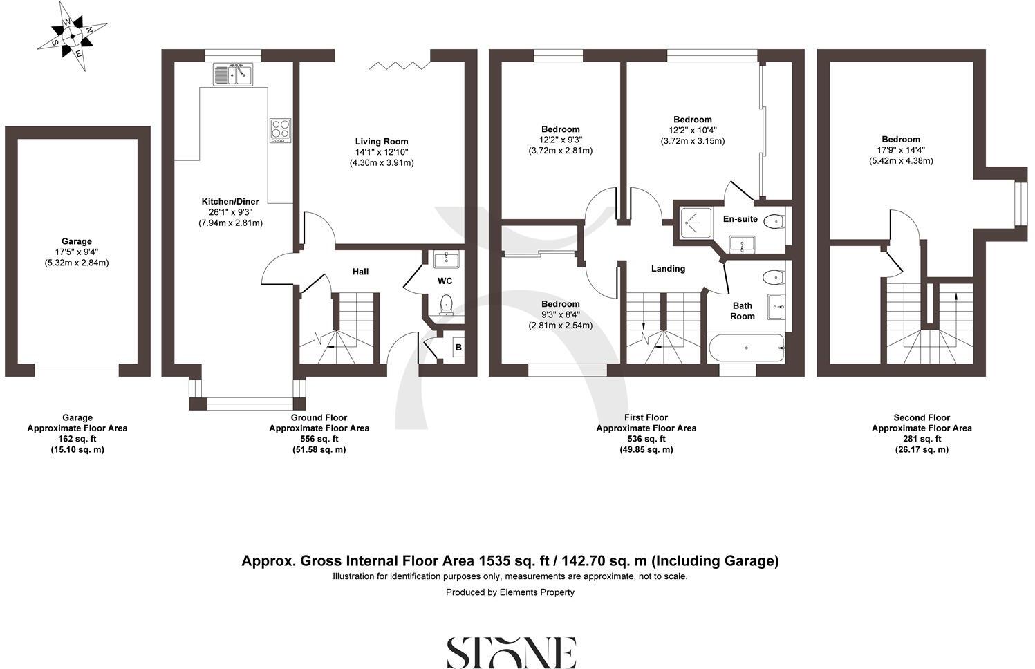 All Saints Gardens, Merstham floorplan