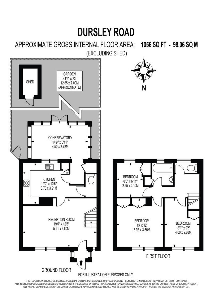 Dursley Road, London floorplan