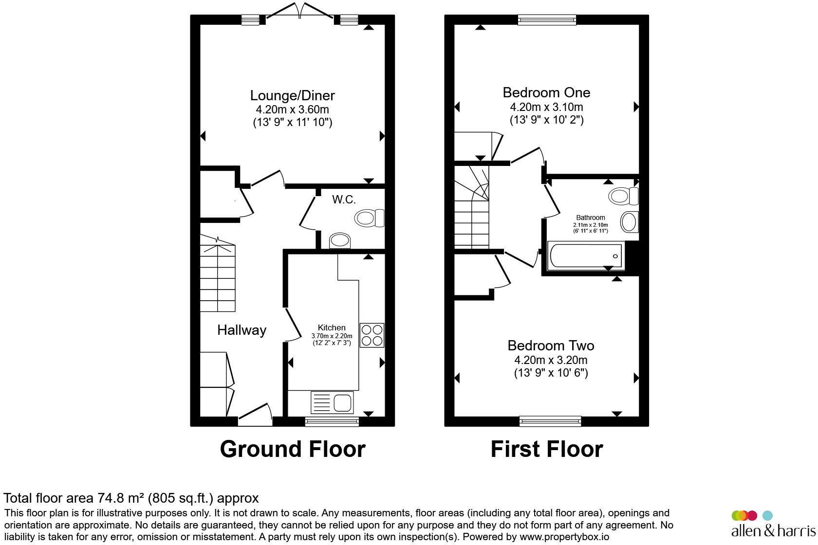 Cranbrook Close, Patterdown, Chippenham floorplan
