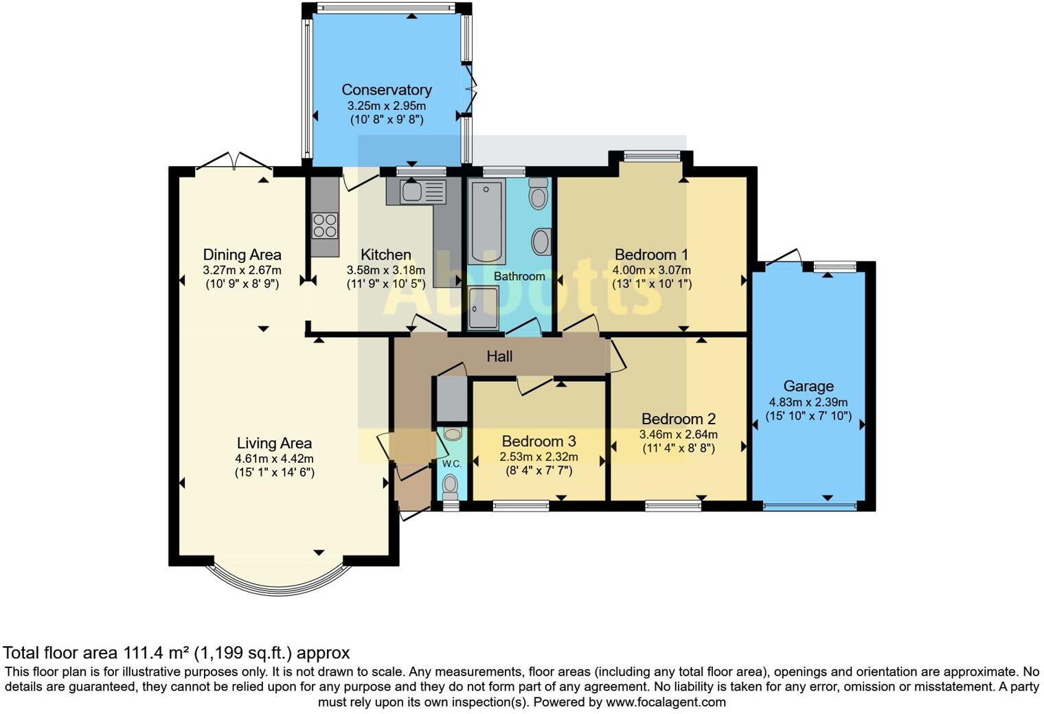 Mallard Way, Hickling, Norwich, Norfolk, NR12 floorplan