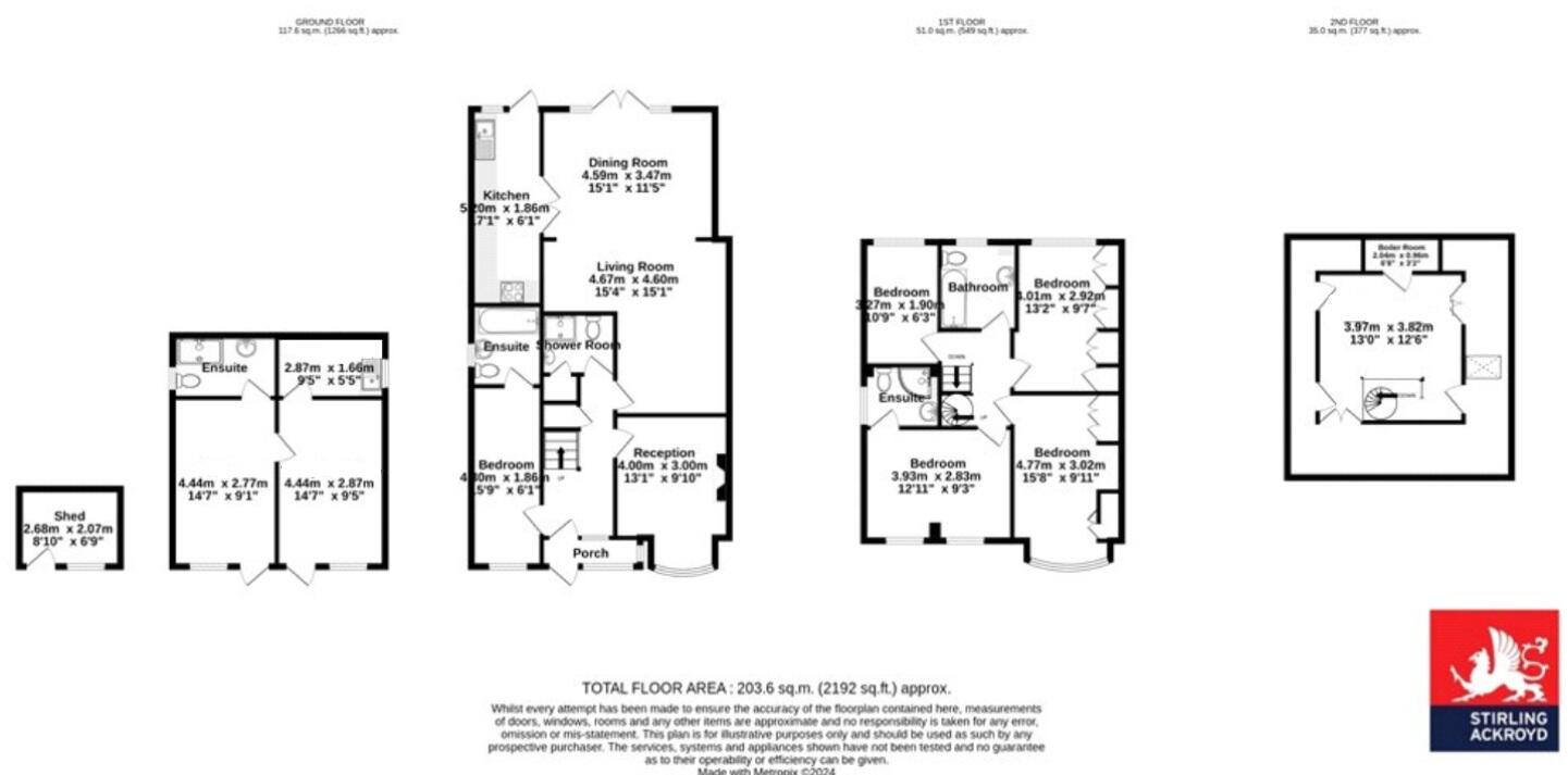 Lyndhurst Avenue, Twickenham, TW2 floorplan