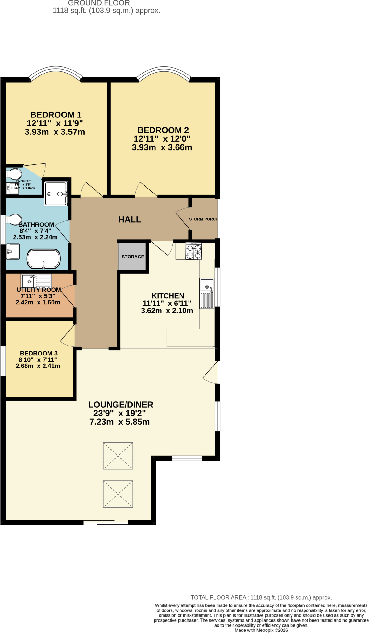 5, Marina Drive, Marple floorplan
