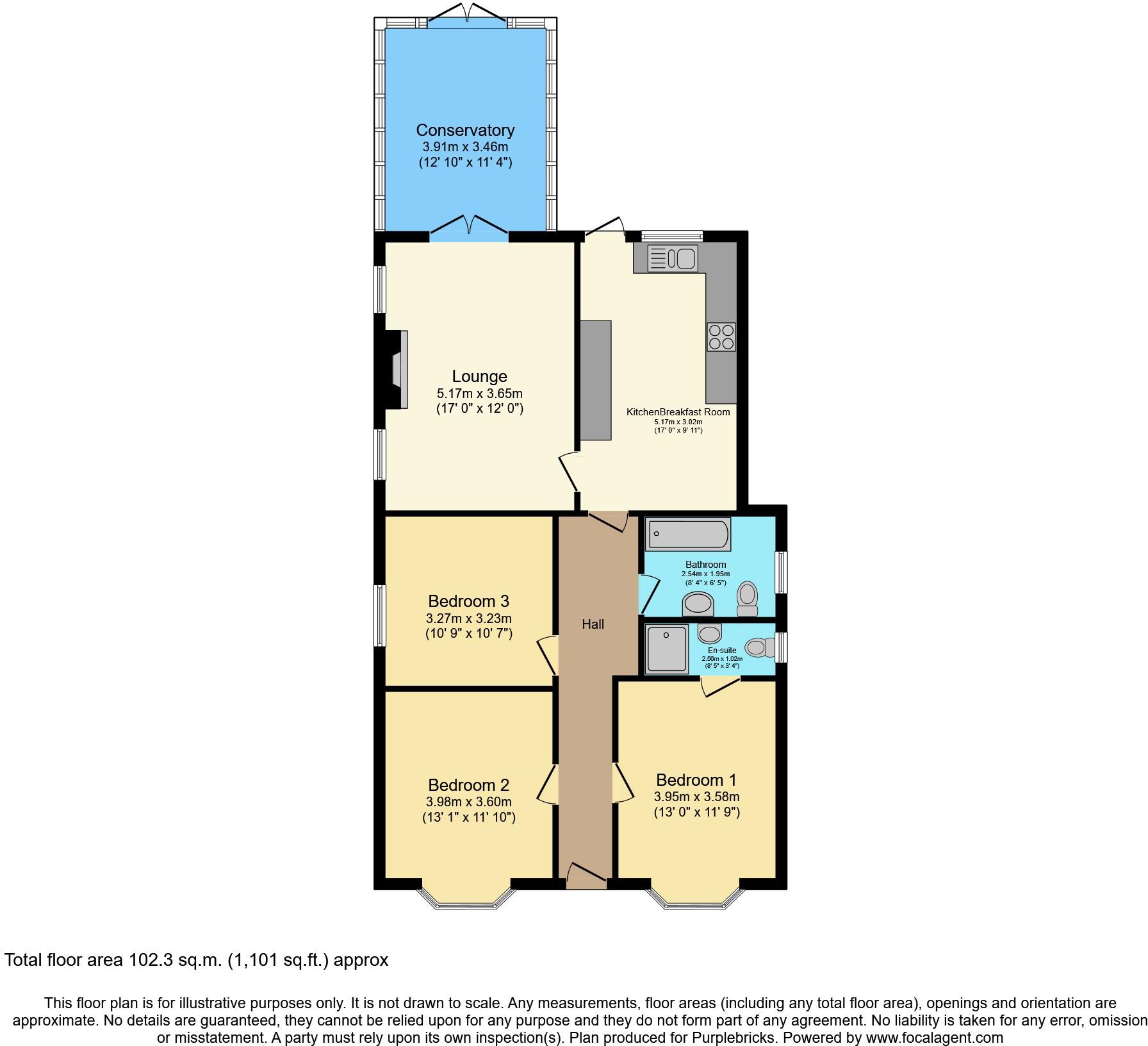 Rosecroft Lane, Welwyn, AL6 floorplan