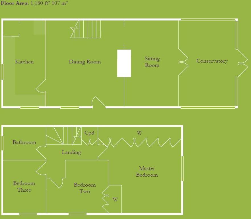 Wharf Houses, Barton Turns, Barton under Needwood, DE13 floorplan