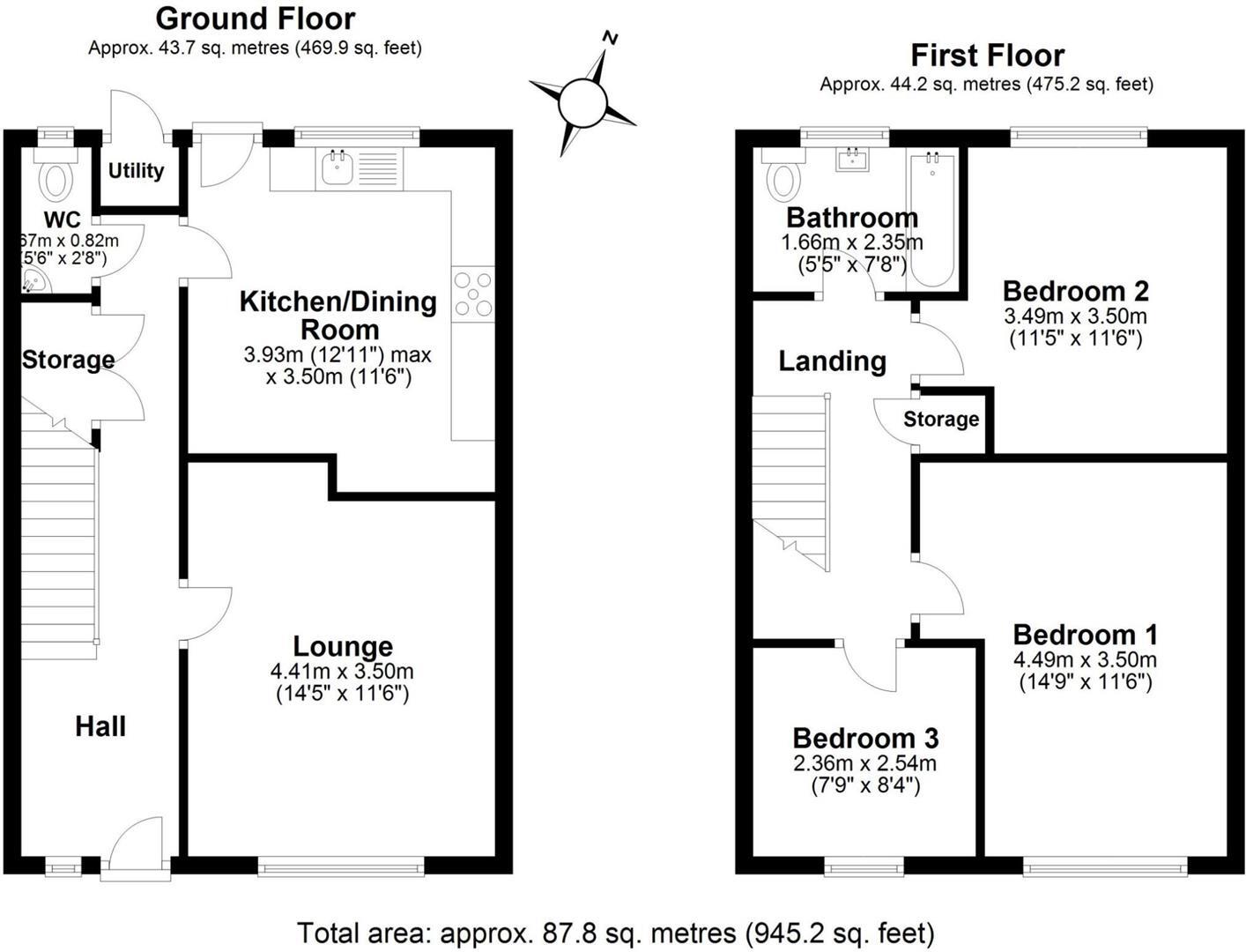 Ackers Lane, Stockton Heath, Warrington floorplan