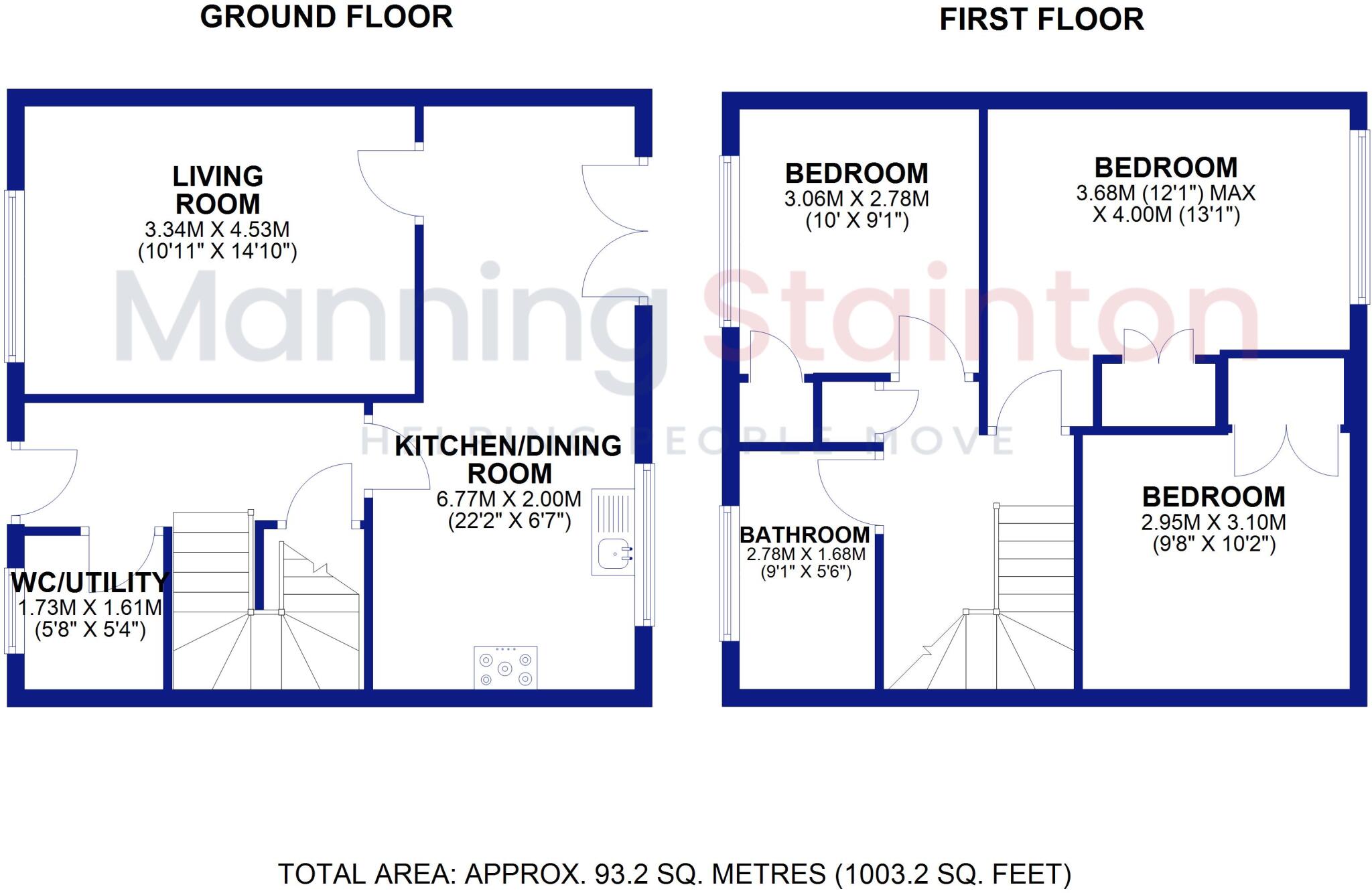 Gamble Hill Chase, Leeds floorplan