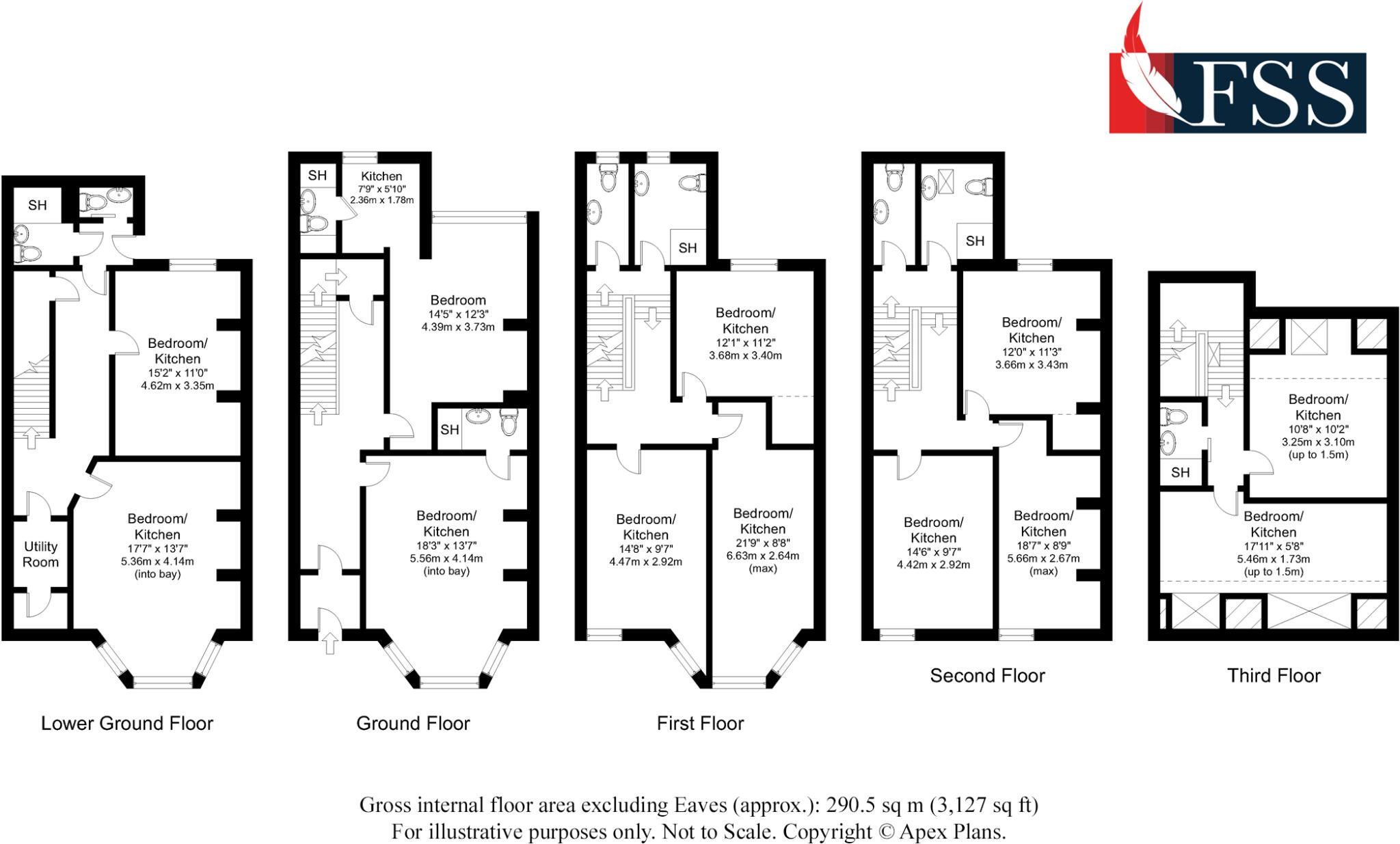 East Parade, Harrogate, North Yorkshire, HG1 floorplan