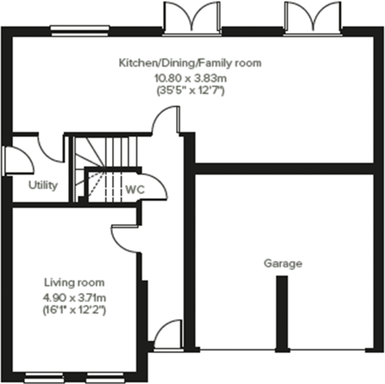 Comfrey Drive, Morpeth, NE61 floorplan