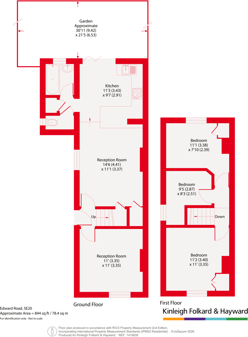 Edward Road, Penge, London, SE20 floorplan