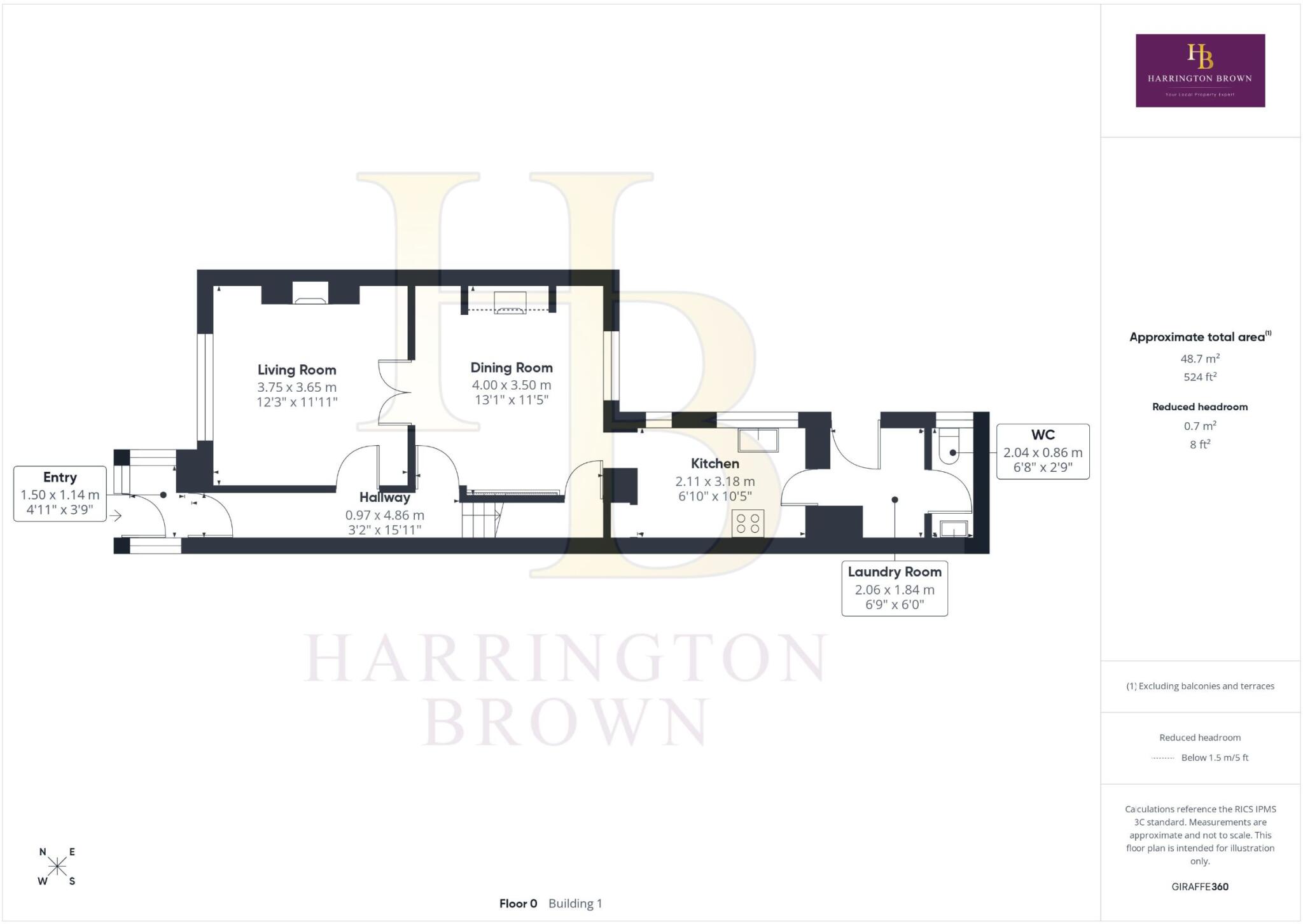 Derwent View, Consett floorplan