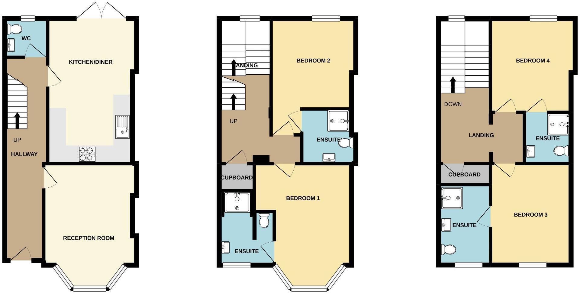 Kelvin Grove, Liverpool, Merseyside, L8 floorplan