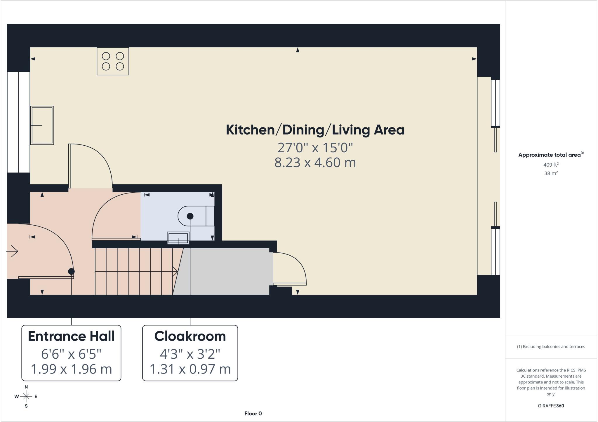 Belle Vue Close, Holsworthy, Devon floorplan