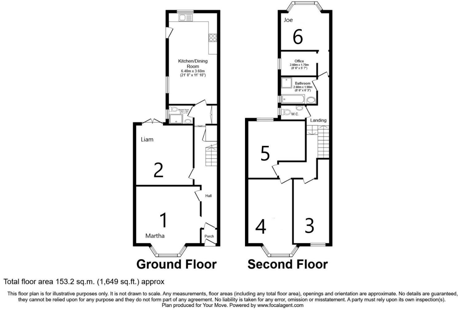 Maple Grove, Mutley floorplan