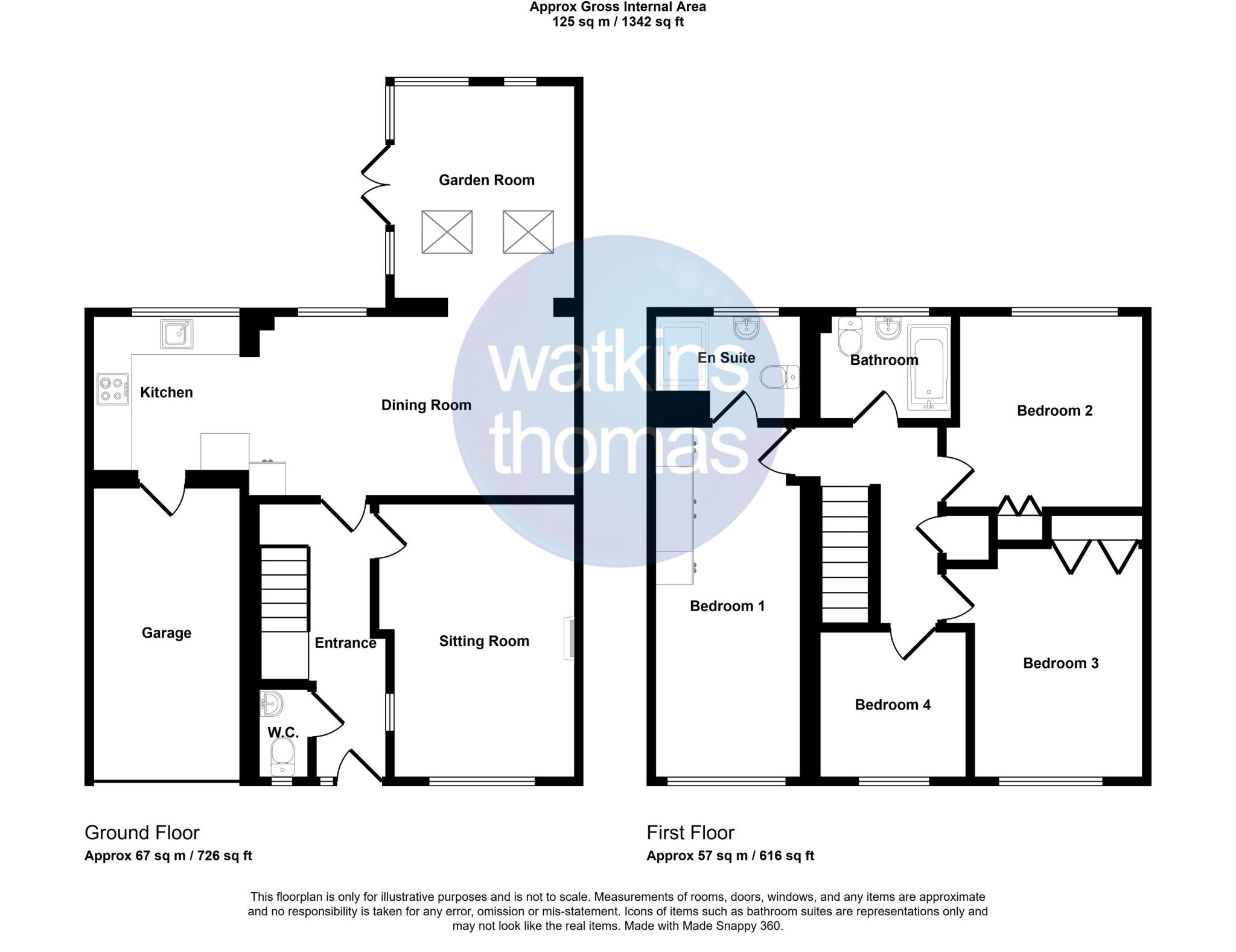Fountains Close, Belmont, Hereford, HR2 floorplan