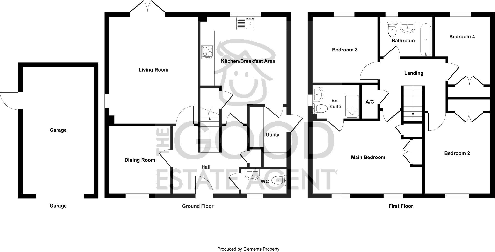 Skimmer Chase, Soham, CB7 floorplan