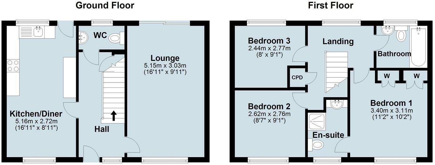 Timken Way Daventry Northamptonshire floorplan