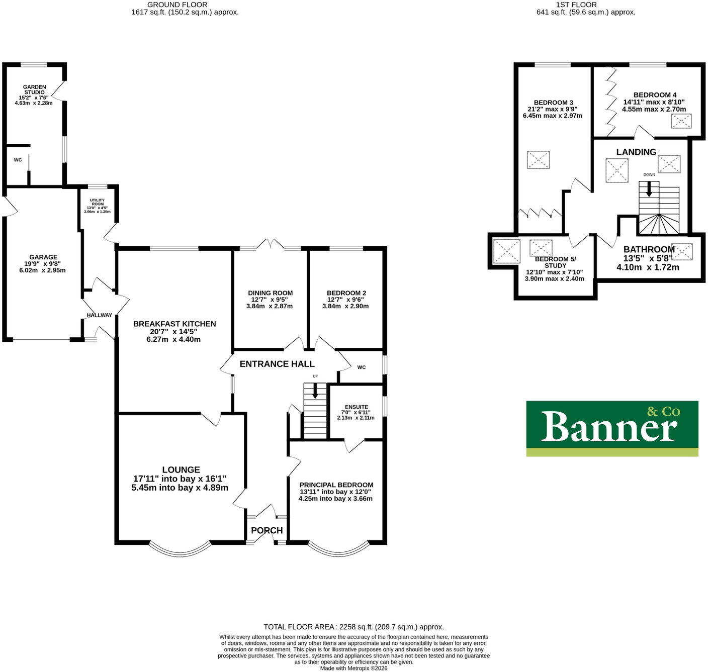 Higher Lane, Lymm WA13 0BA floorplan