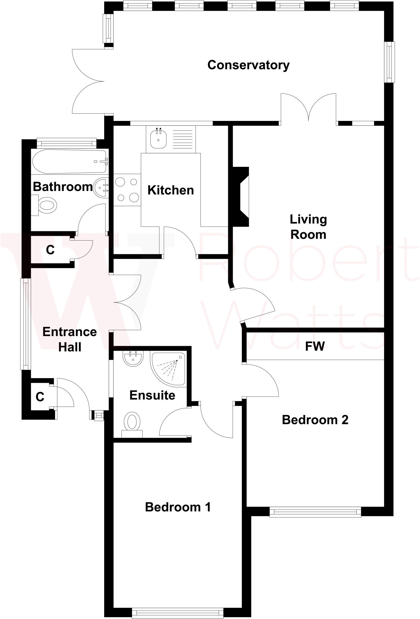 South View Road, East Bierley, Bradford, West Yorkshire, BD4 floorplan