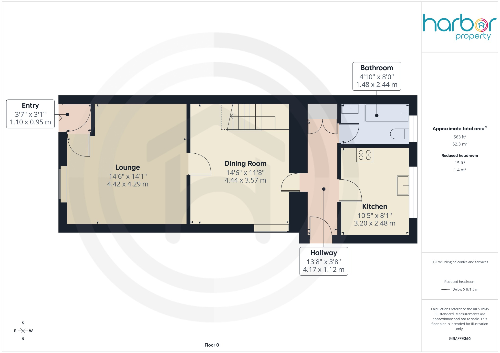 Russel Street, Falkirk, FK2 7HS floorplan