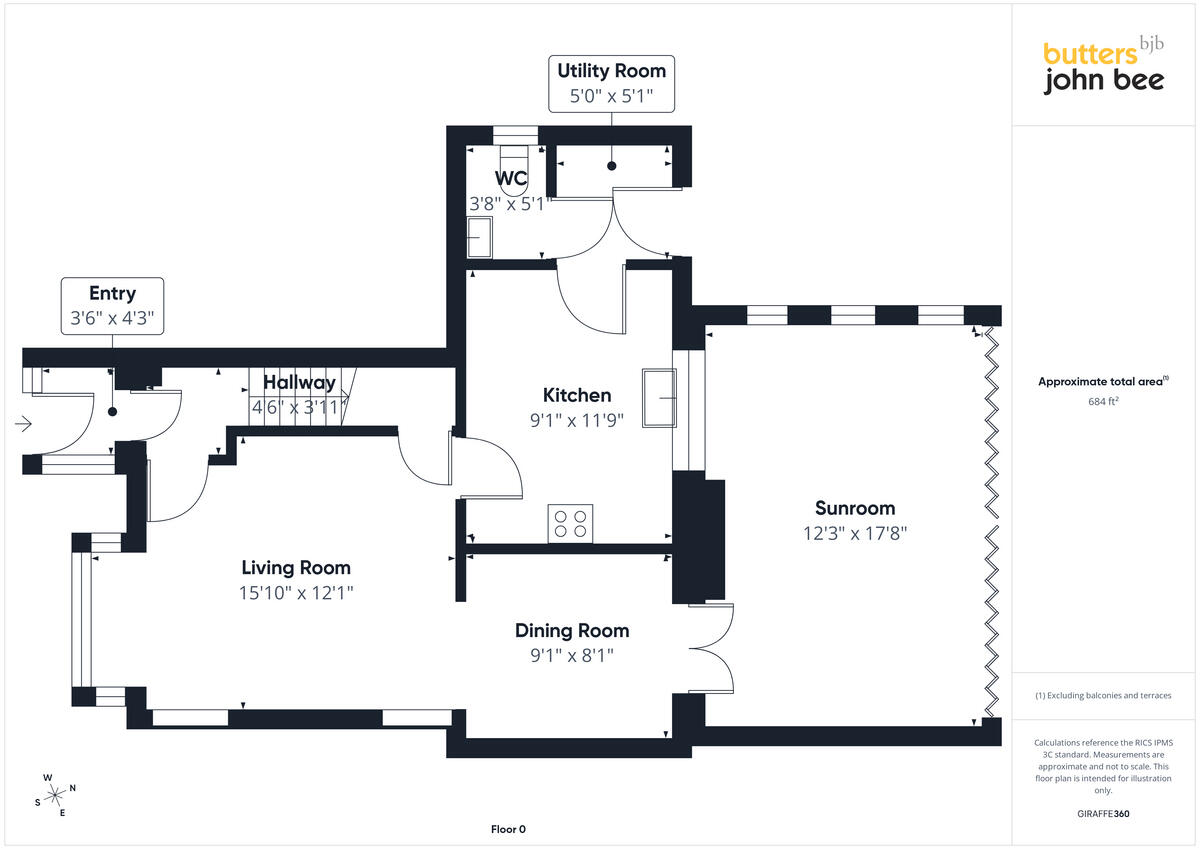 Thornfields, Crewe floorplan
