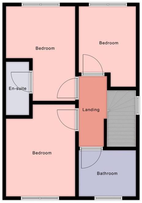 Bain Gardens, Mickleover, Derbyshire floorplan