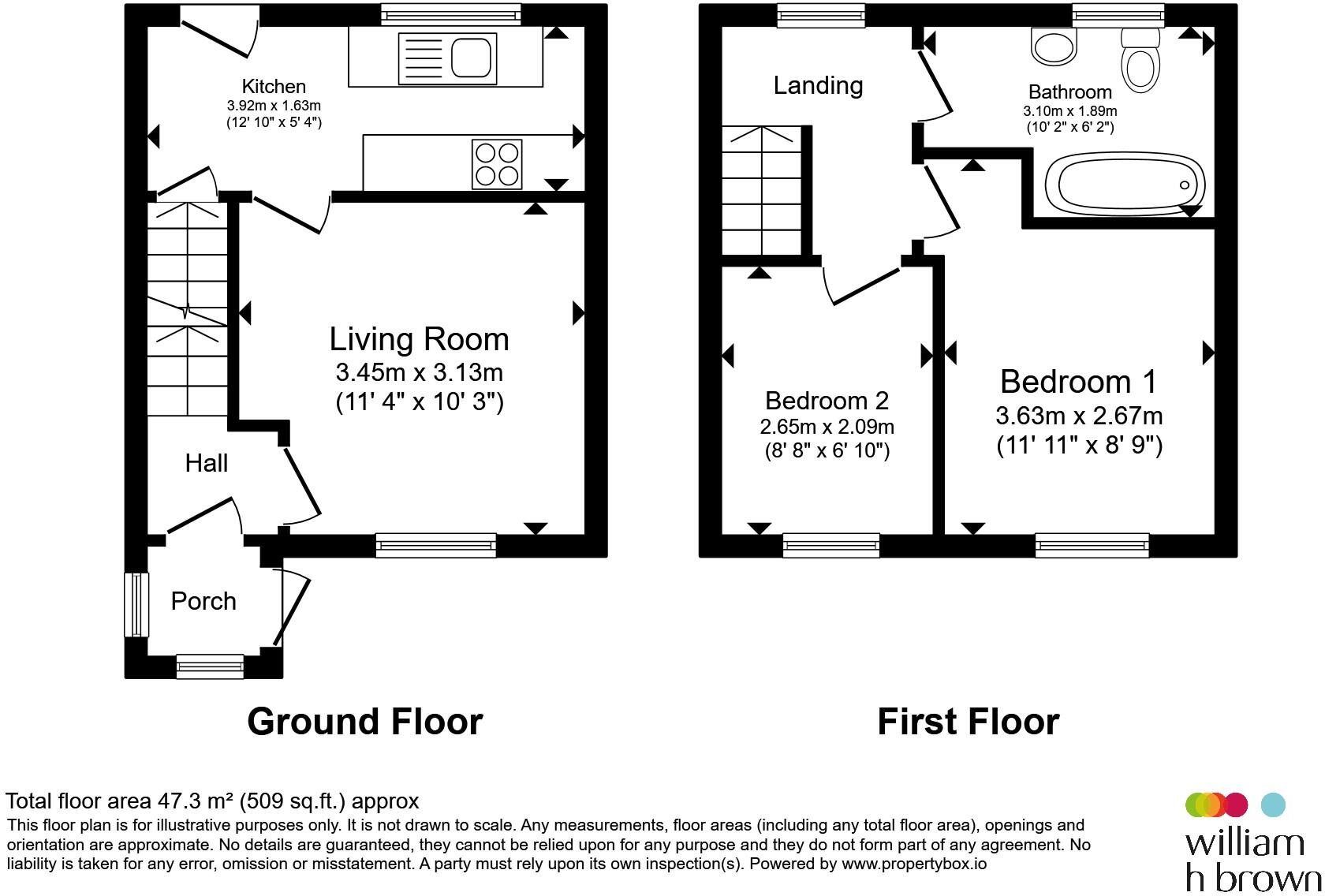 Boundary Terrace, Moorend, Dewsbury floorplan
