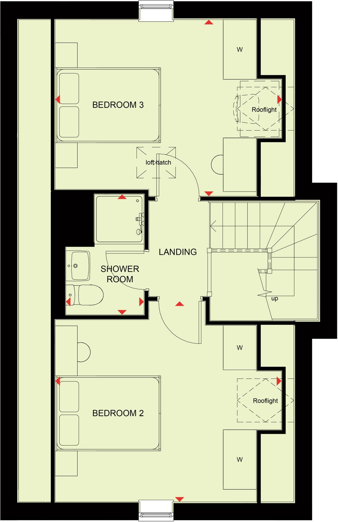 Barratt Homes @ Lakewood,
Lodge Way, 
Great Haddon, 
Peterborough, 
PE7 floorplan