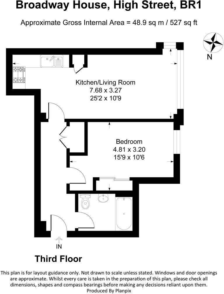 High Street, Bromley floorplan