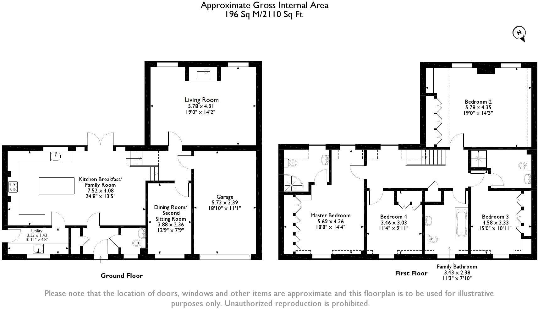 Tiverton, Nr. Tarporley floorplan