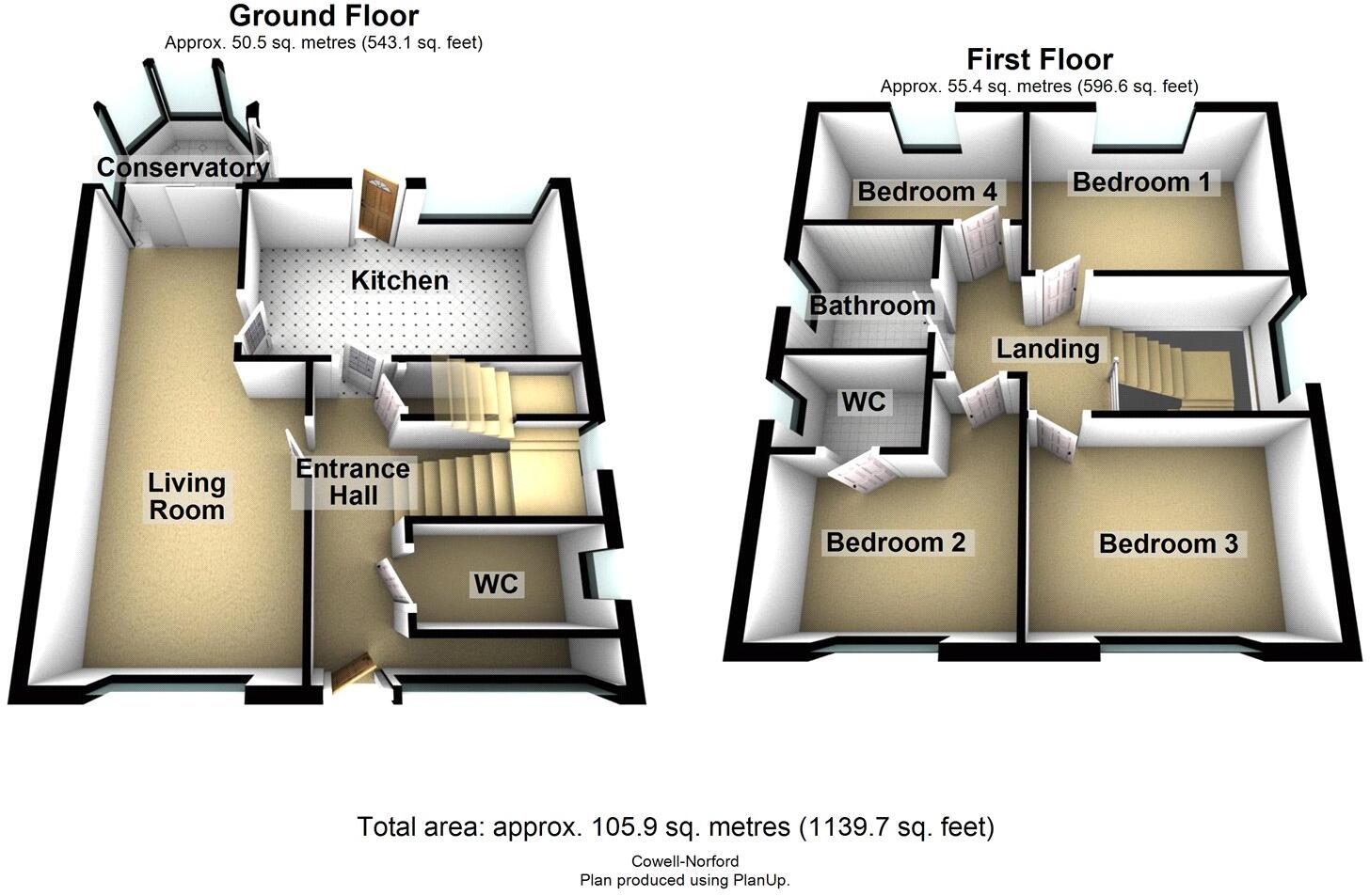 Calverley Way, Rochdale, Greater Manchester, OL12 floorplan