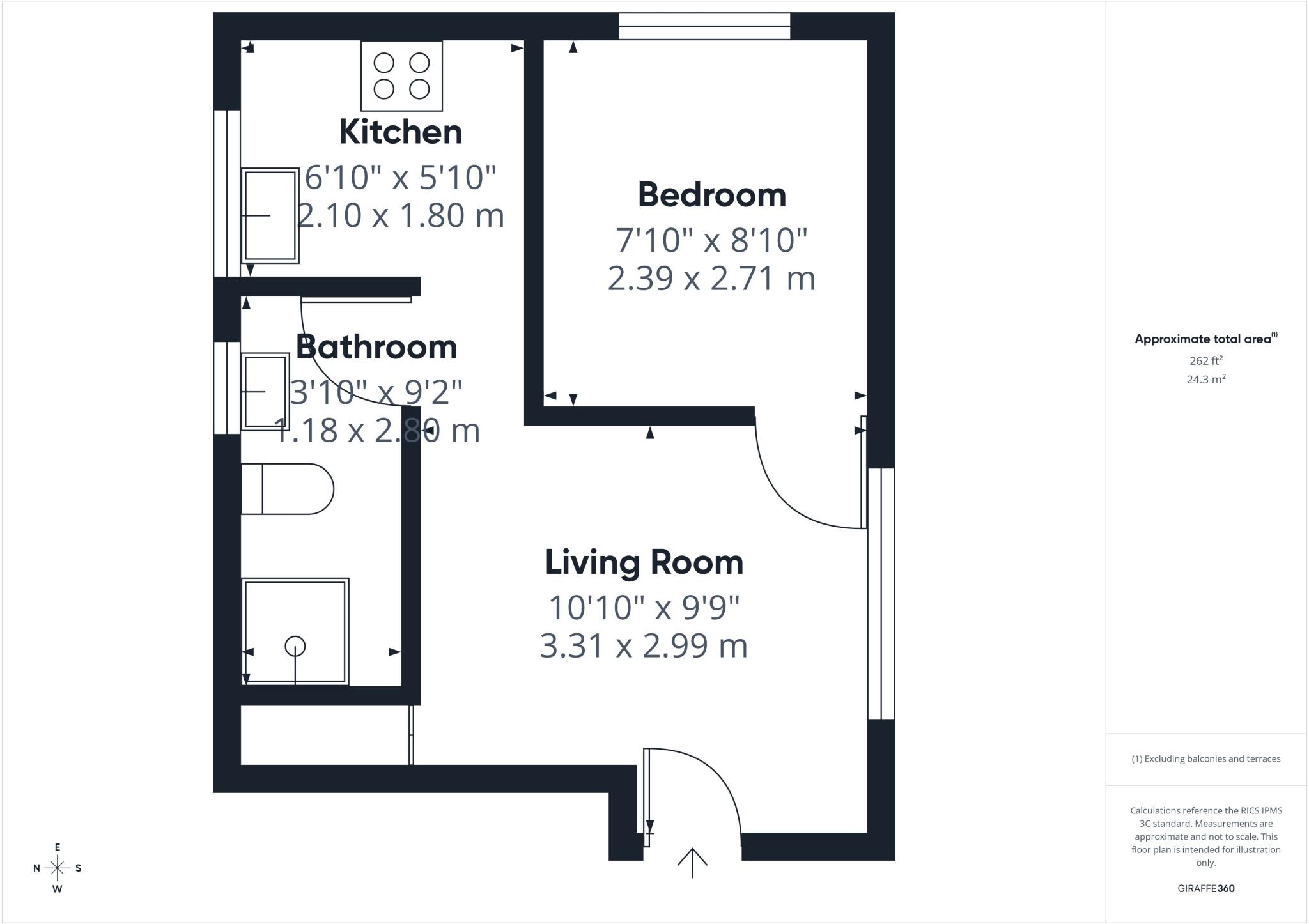 Hitchman Court floorplan