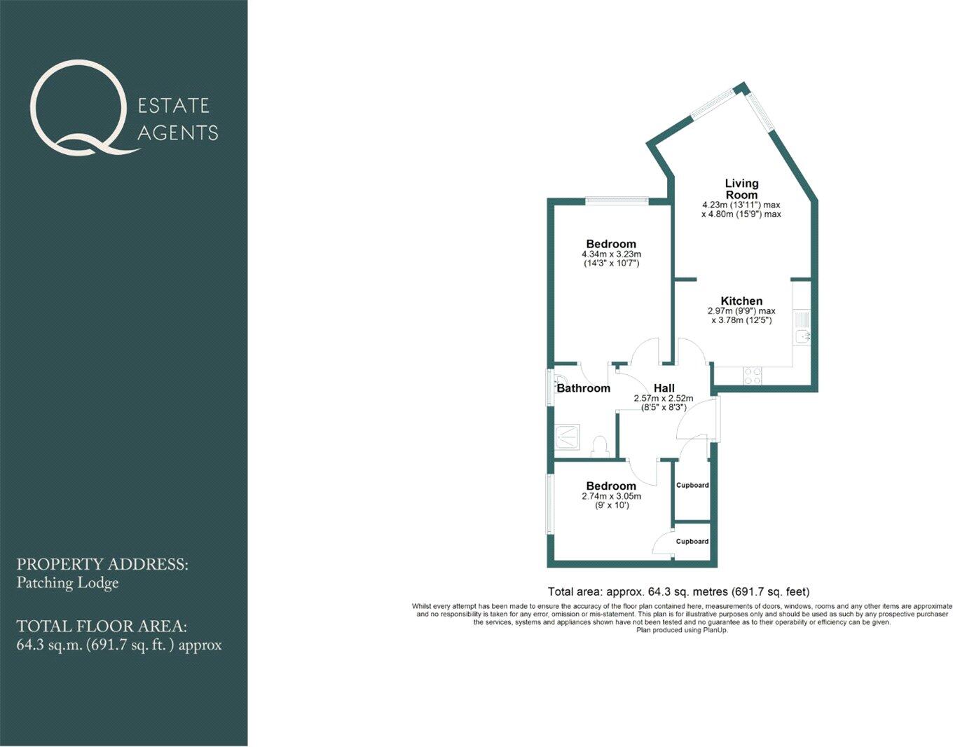 Park Street, Brighton, BN2 floorplan