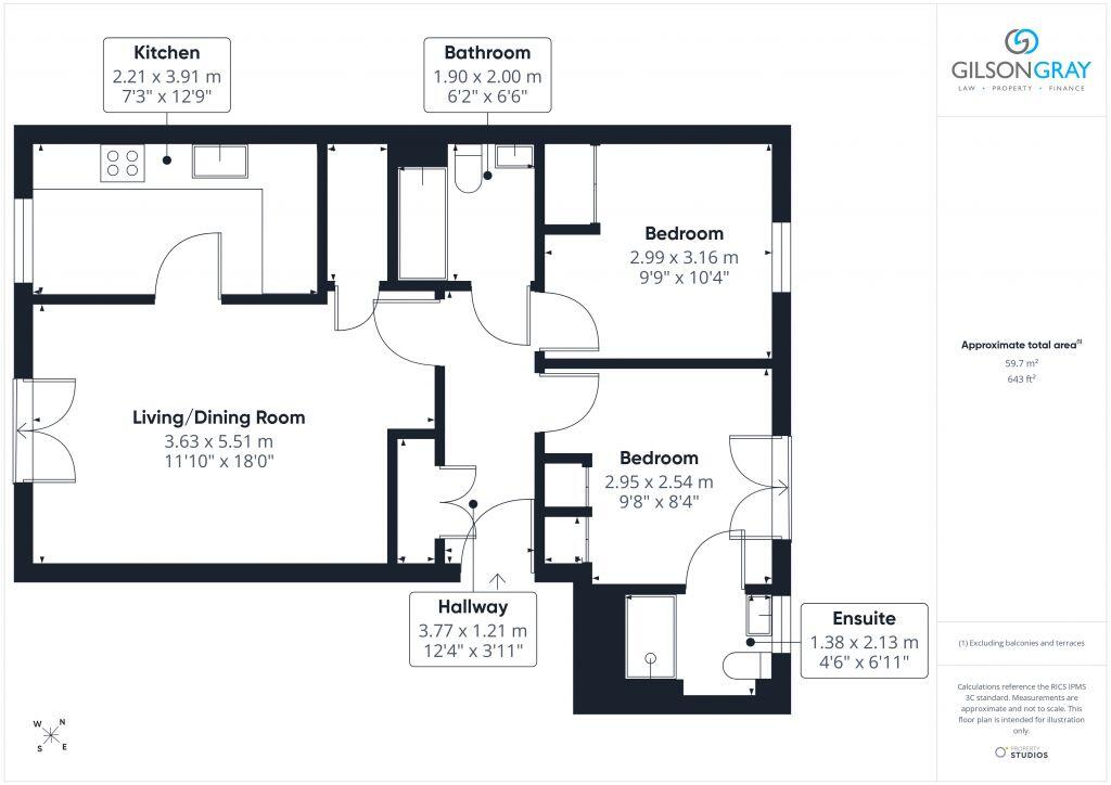 6/7 Flaxmill Place, Bonnington, Edinburgh, EH6 5QU floorplan