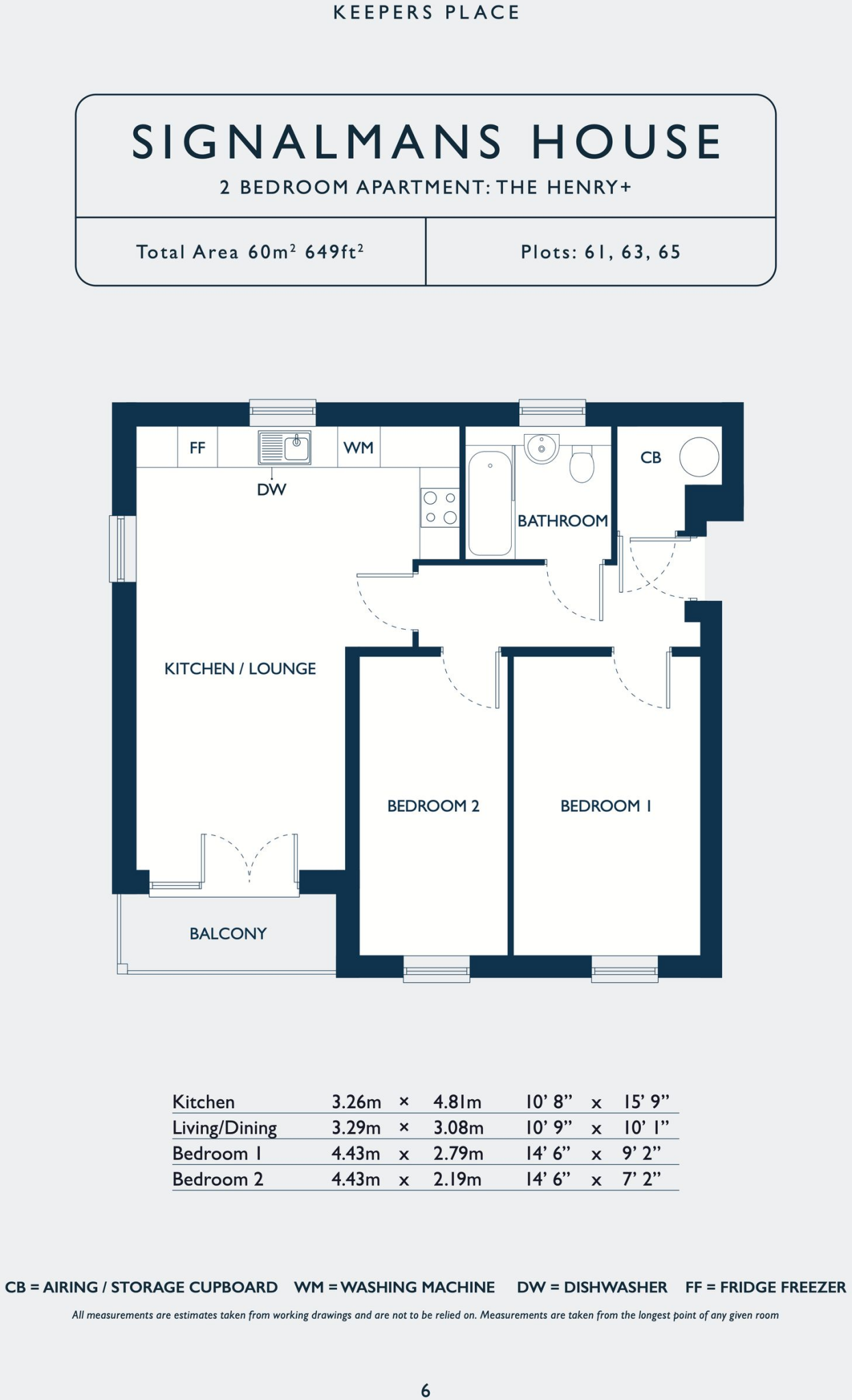 21 Keepers Place, Oxford, OX4 floorplan