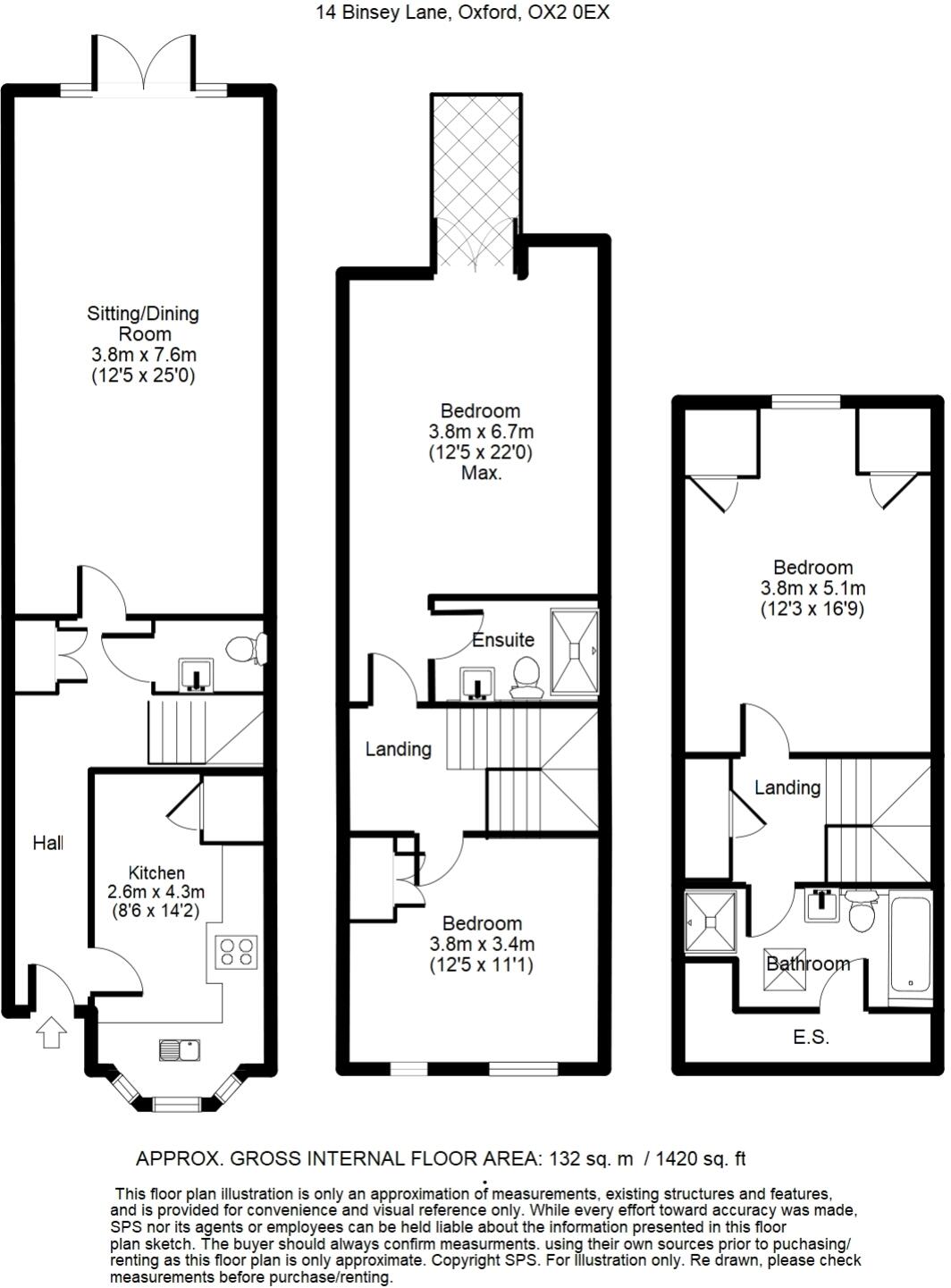 Binsey Lane, Oxford, Oxfordshire, OX2 floorplan