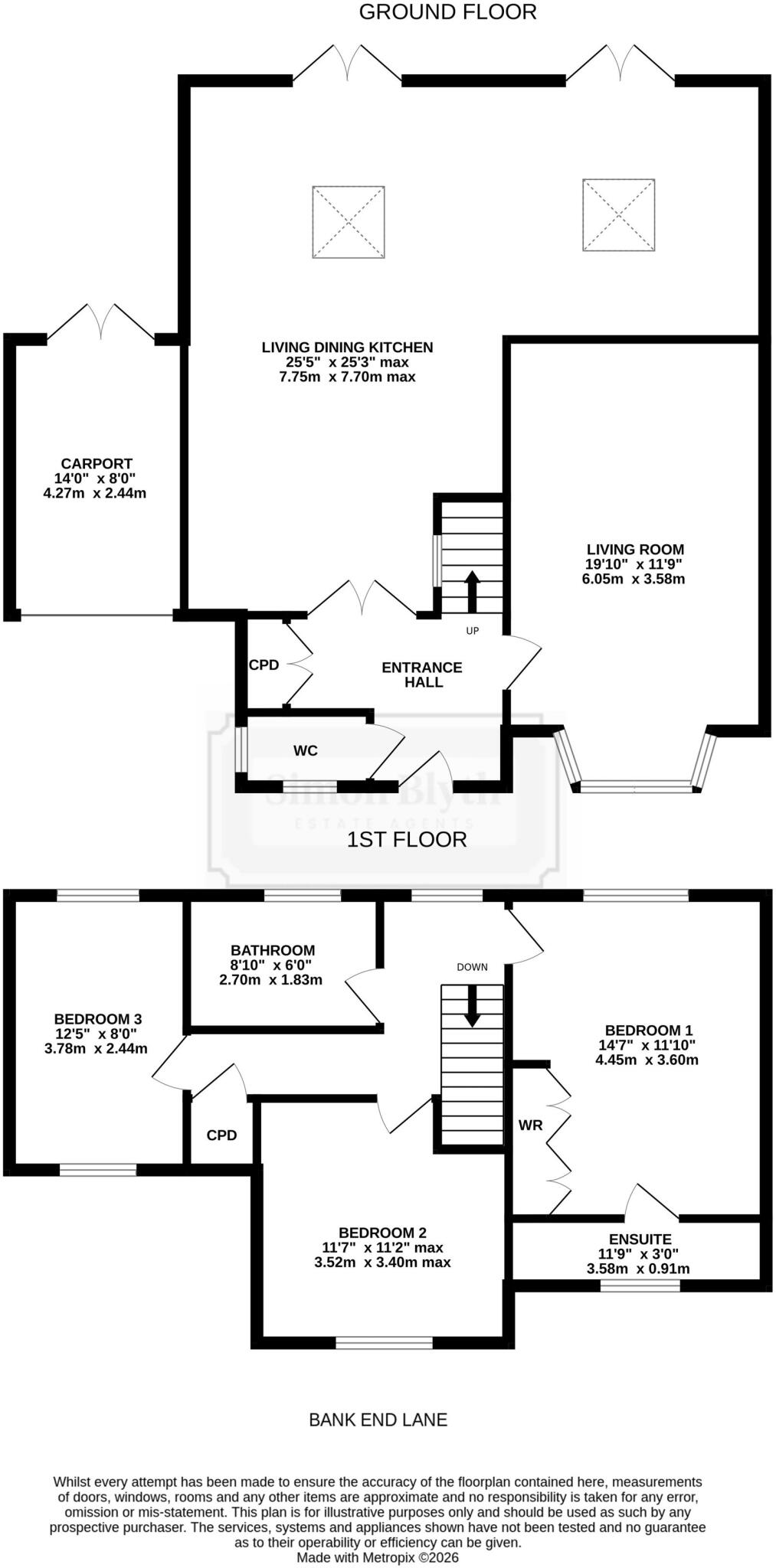 Bank End Lane, Huddersfield, HD5 floorplan